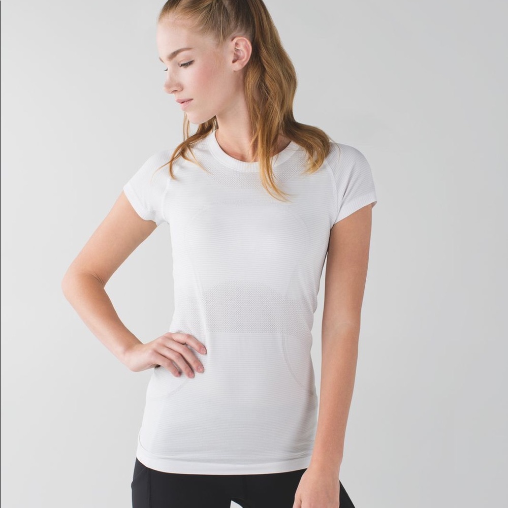 Lululemon Swiftly Tech Shirt White Size 4